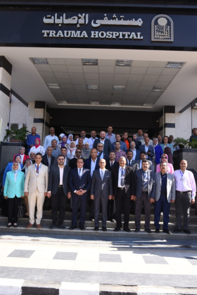 جامعة أسيوط تدشن وحدة الإصابات المتطورة بمستشفى الطوارئ