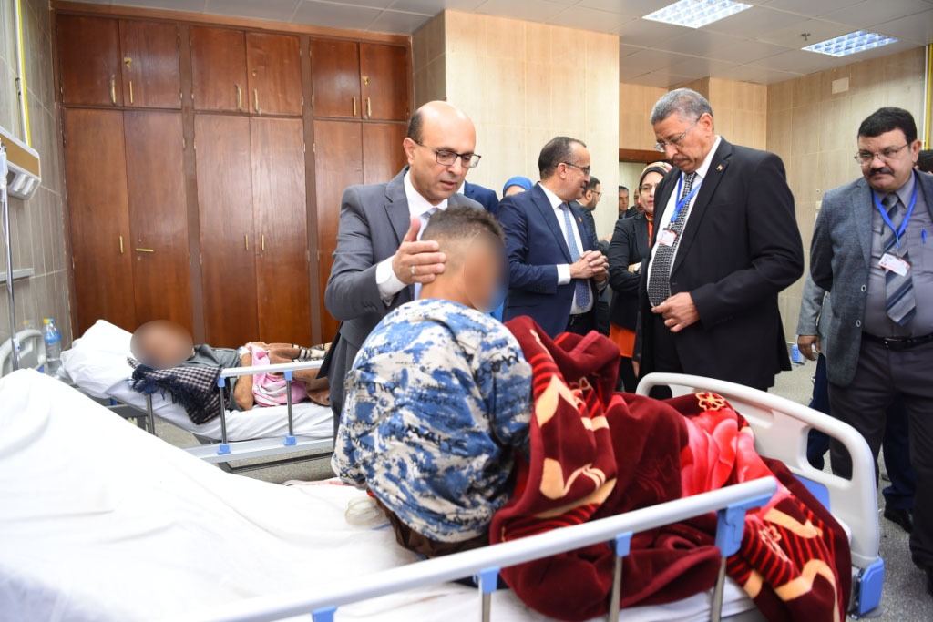 جامعة أسيوط تدشن وحدة الإصابات المتطورة بمستشفى الطوارئ