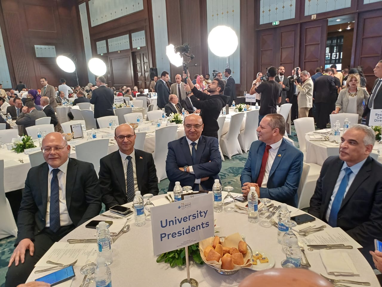 رئيس جامعة سوهاج يشارك في احتفالية هيئة فولبرايت