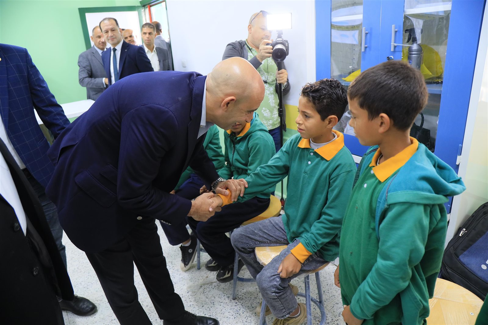 وزير التربية والتعليم يتابع سير الدراسة في مدارس شمال سيناء