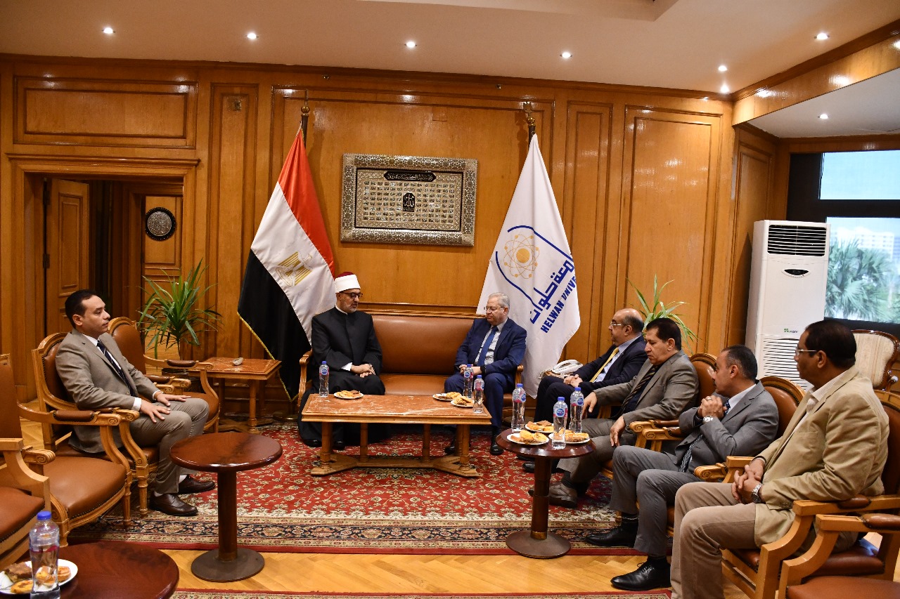 جامعة حلوان تستضيف ندوة عن الخطاب الديني وبناء الوعي لدى الشباب بمشاركة مفتي الجمهورية