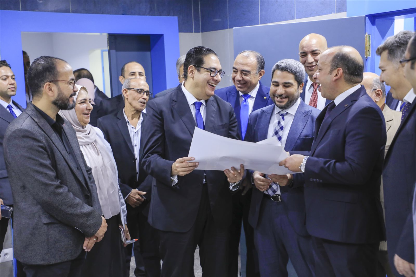 رئيس جامعة القاهرة يفتتح تطويرات جديدة بمستشفي الفرنساوي