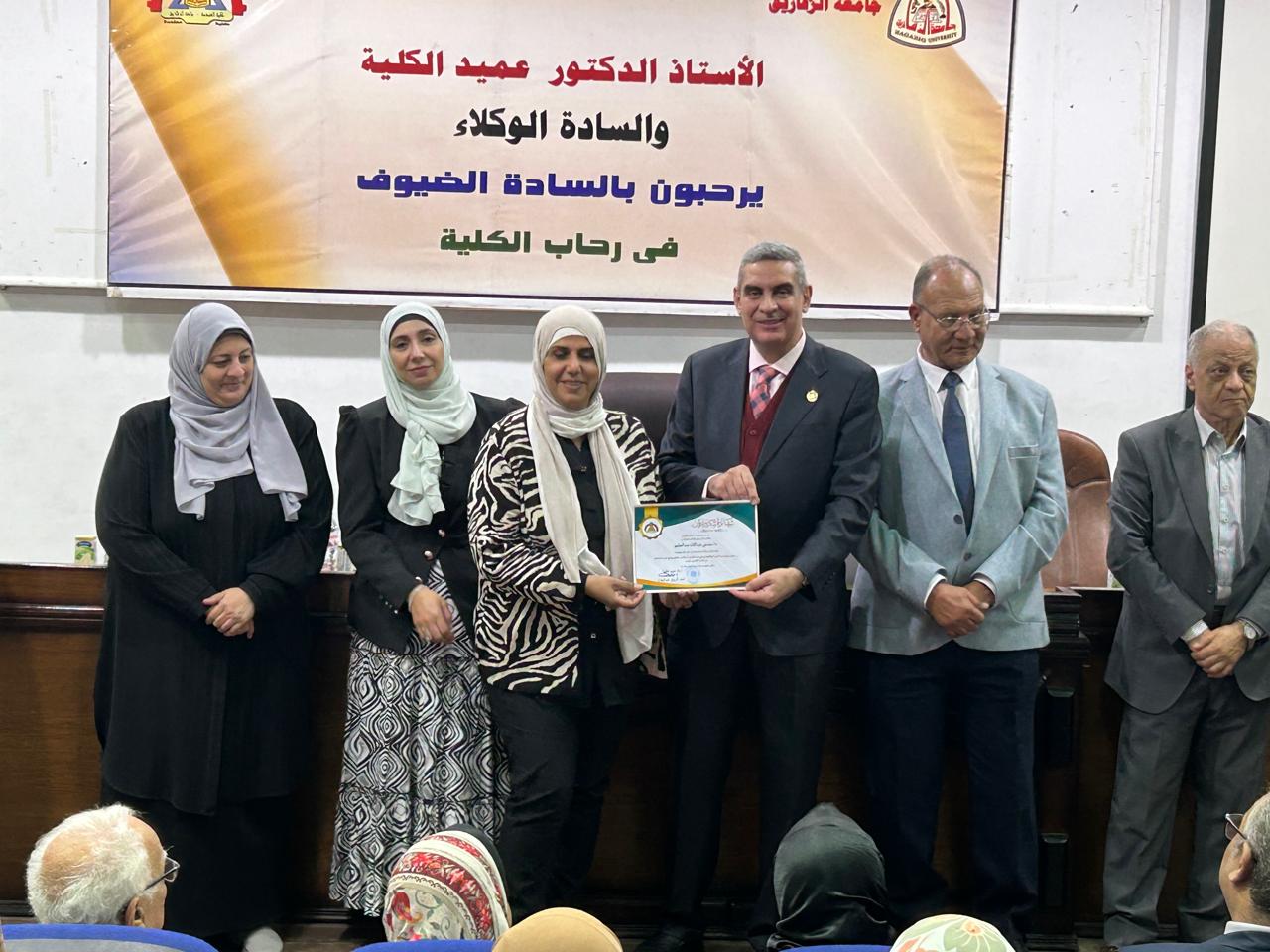 جامعة الزقازيق تحصل على الاعتماد الأكاديمي البرامجى لثلاثة أقسام علمية بكلية الهندسة