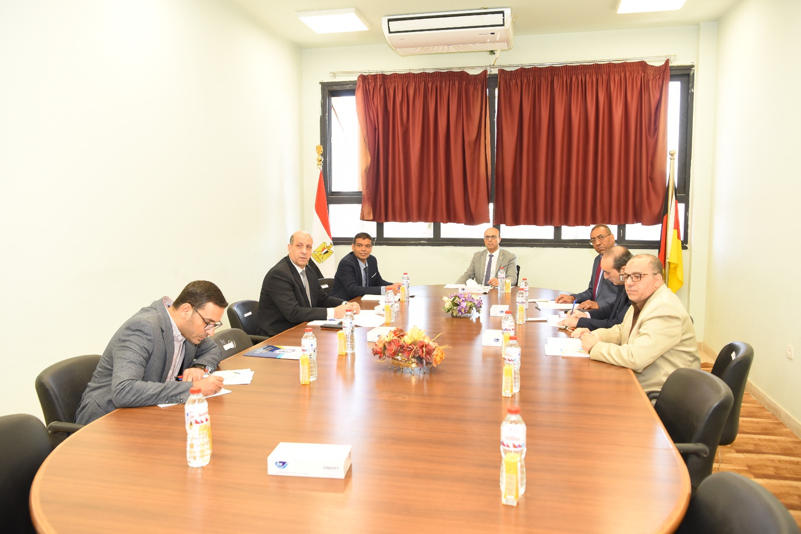  المنشاوي يترأس الاجتماع التحضيري الأول لجامعة أسيوط التكنولوجية الدولية 