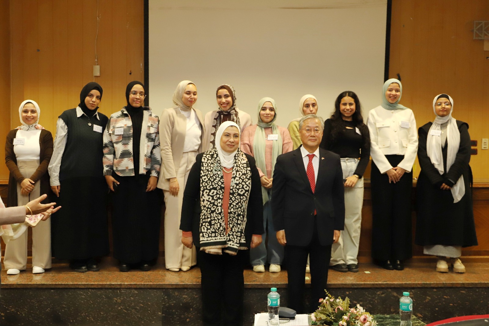 جامعة عين شمس تحتضن أكبر مسابقة للتحدث باللغة الكورية في الشرق الأوسط بكلية الألسن