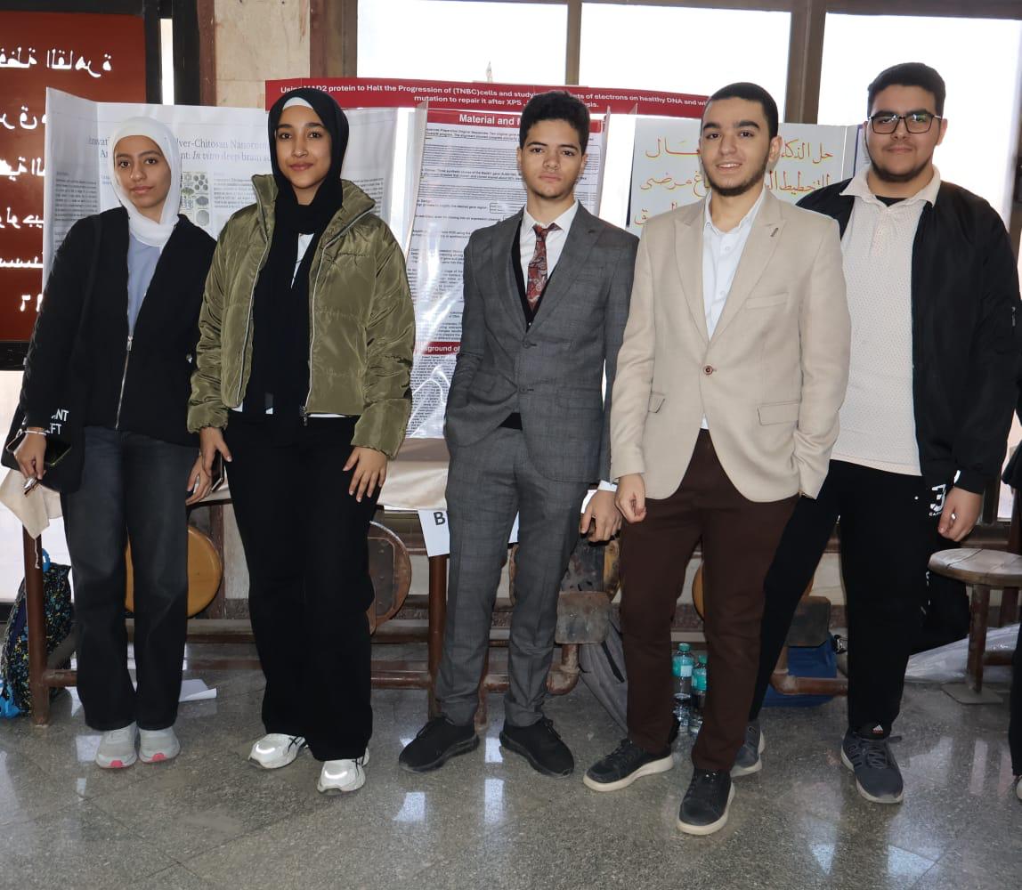 طلاب تعليم القاهرة يتألقون في المعرض المحلي للعلوم والهندسة