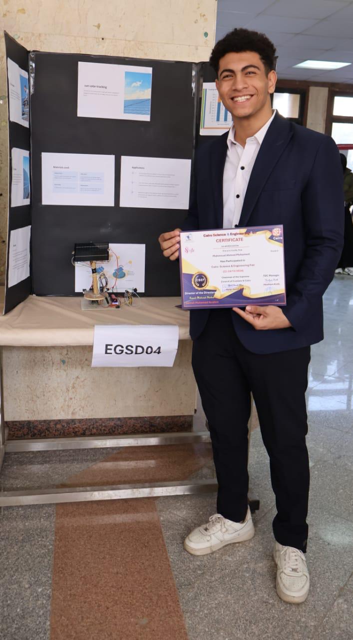 طلاب تعليم القاهرة يتألقون في المعرض المحلي للعلوم والهندسة