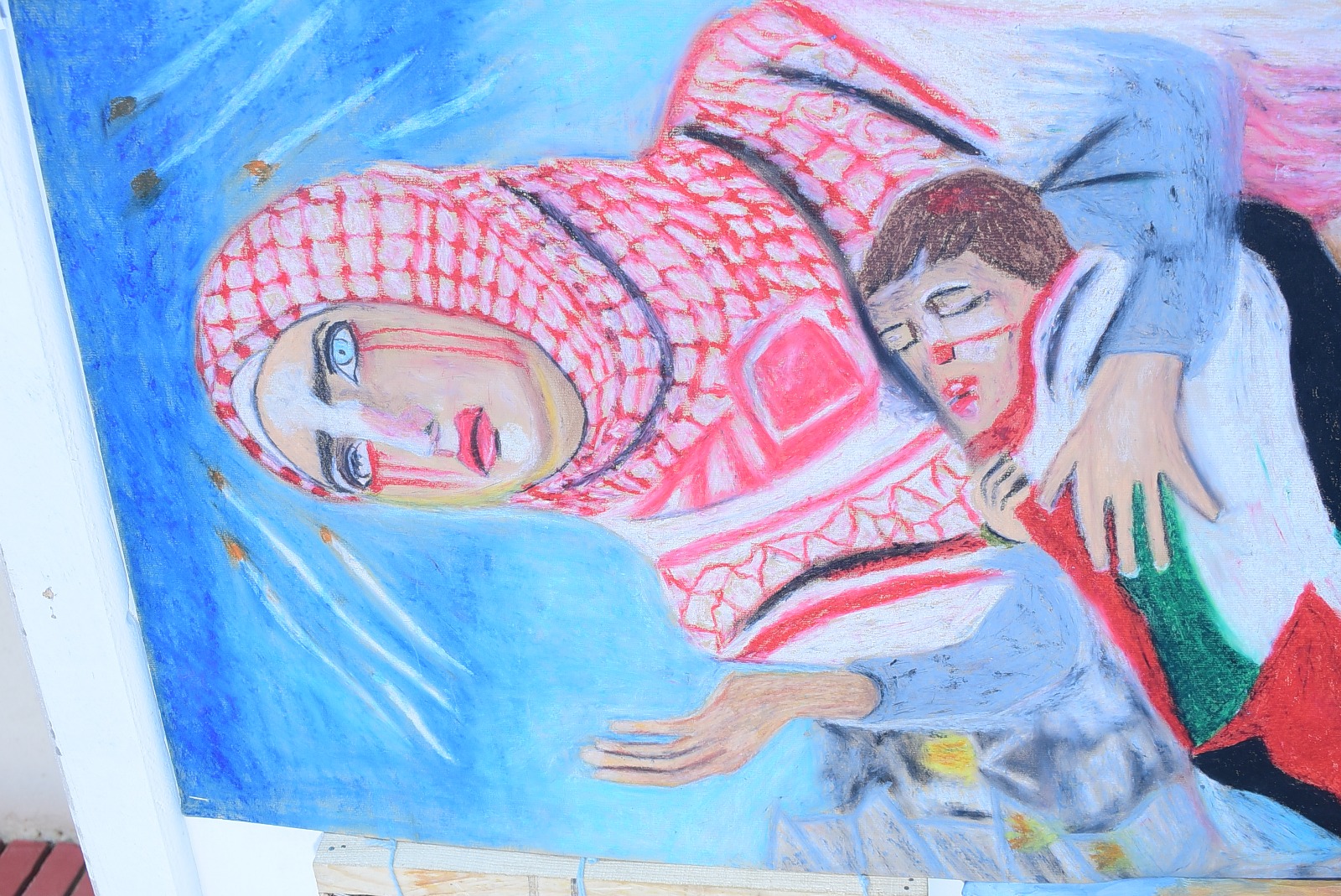 إبداعات طلابية تتألق في مهرجان فكرة ولون في جامعة سوهاج