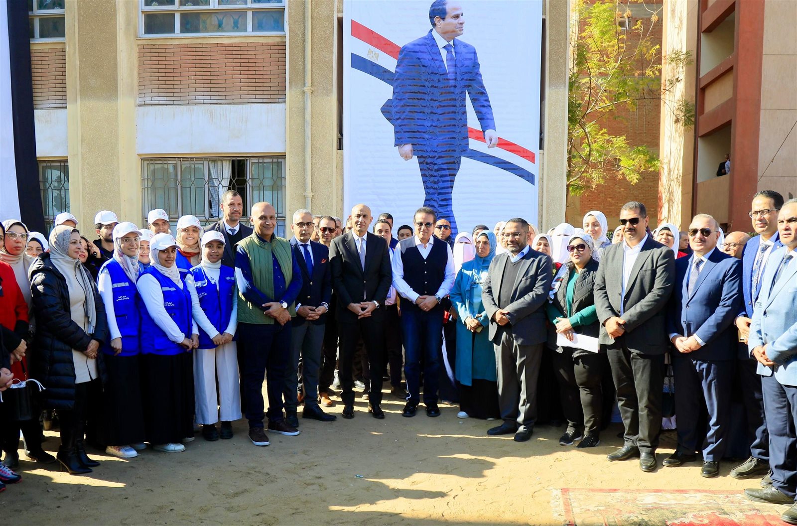 وزيرا التربية والتعليم والصحة يتفقدان مبادرة عيون أطفالنا مستقبلنا بالغربية