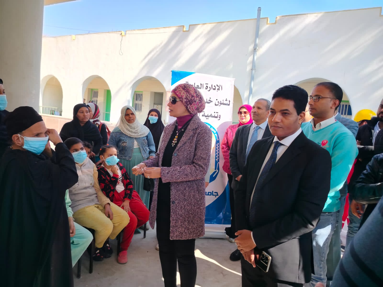 جامعة الأقصر تنظم قافلة طبية شاملة في إطار المبادرة الرئاسية بداية 