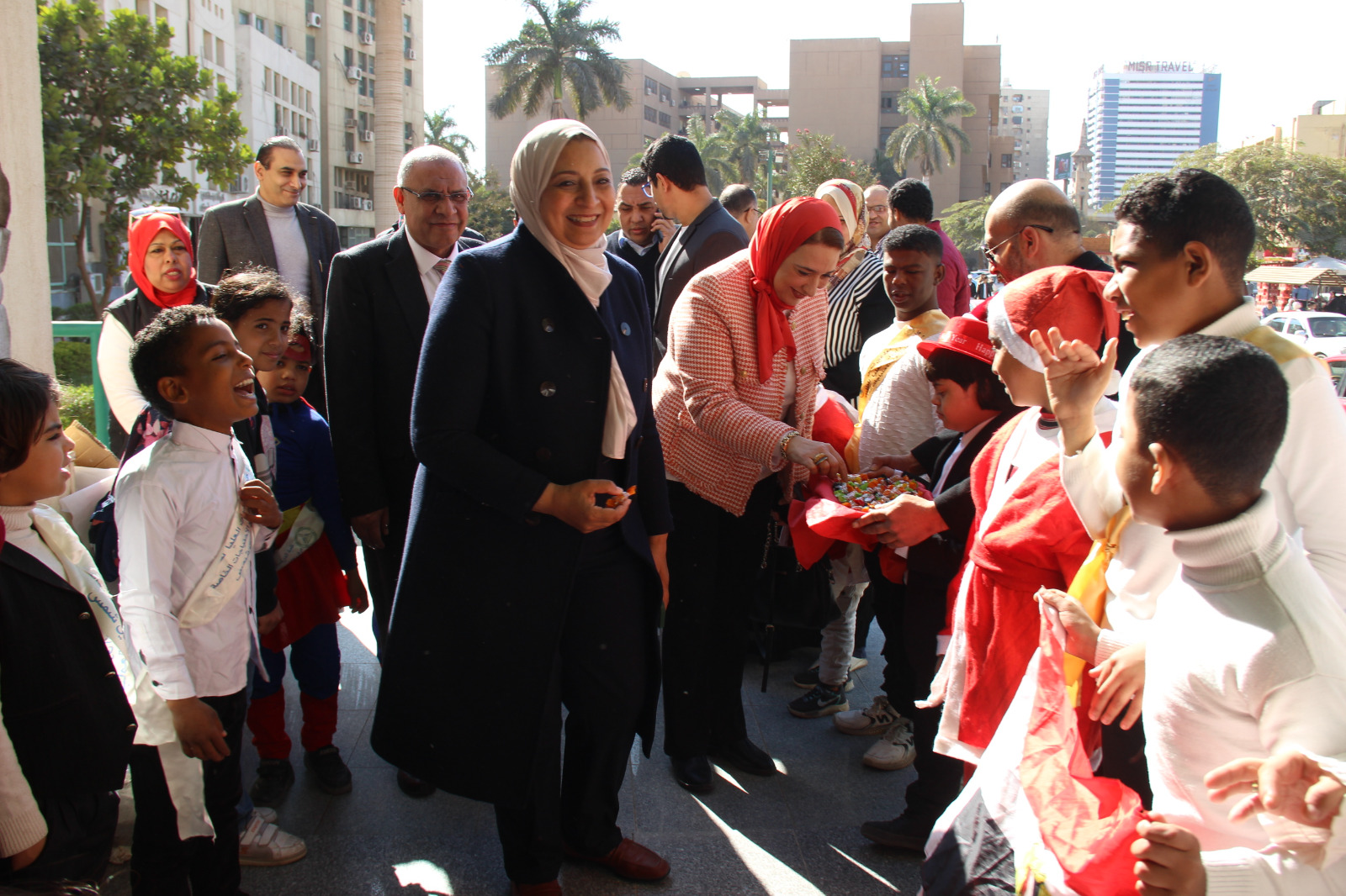 جامعة عين شمس تحتفل باليوم العالمي لمتحدي الإعاقة تحت شعار أطفالنا ثروتنا