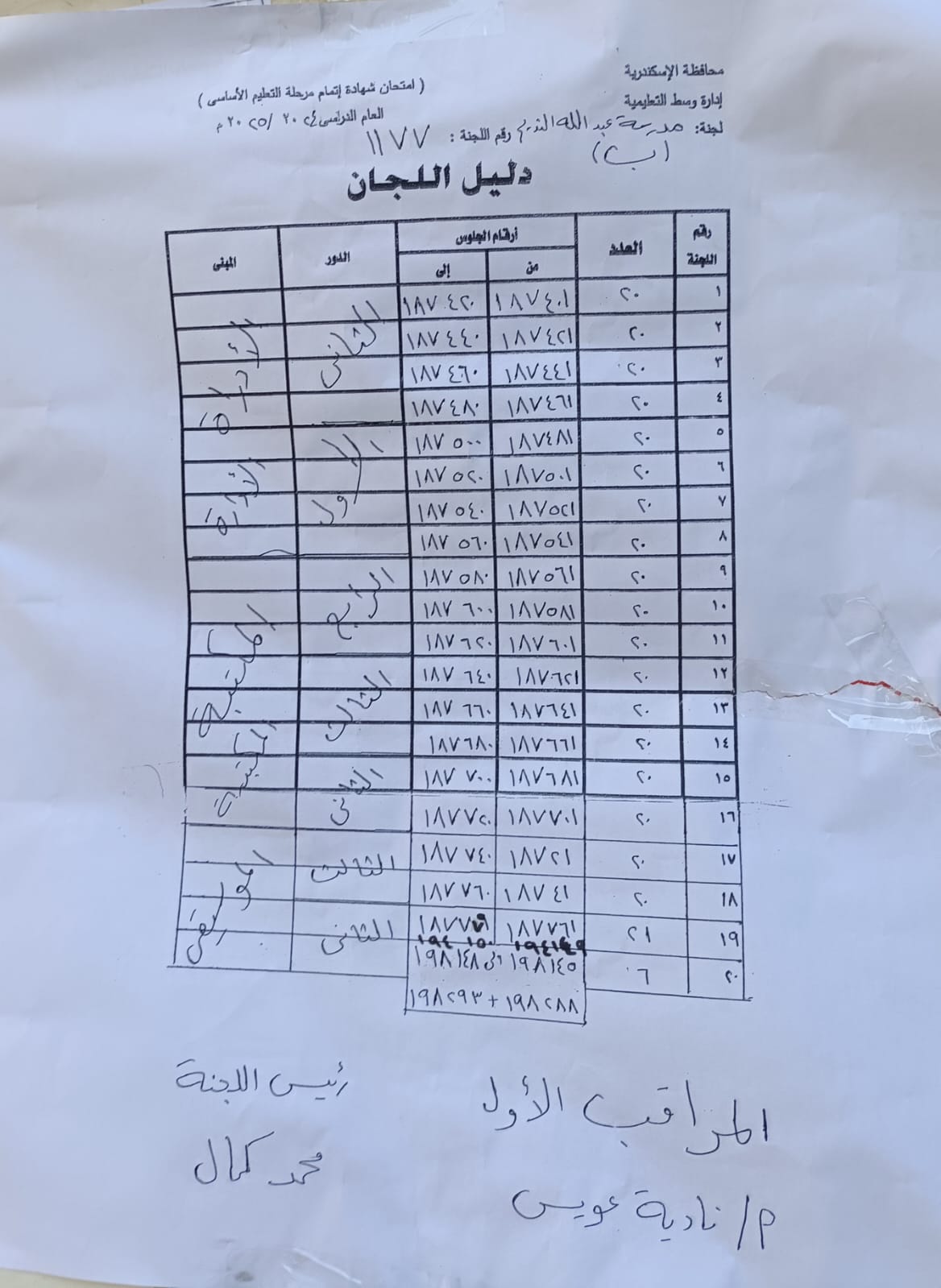 تعليم الإسكندرية تكشف حقيقة تسريب امتحانات الشهادة الإعدادية 