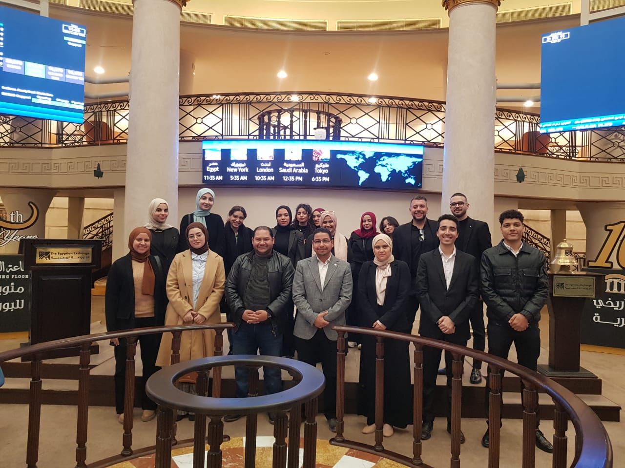 جامعة حلوان تنظم زيارات ميدانية لمتحف البورصة 