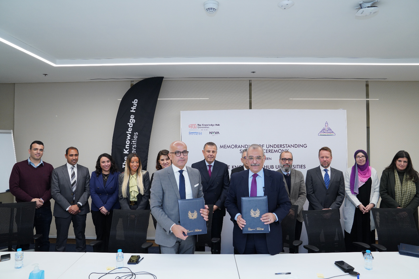 تعاون مثمر بين جامعة عين شمس ومؤسسة جامعات المعرفة الدولية