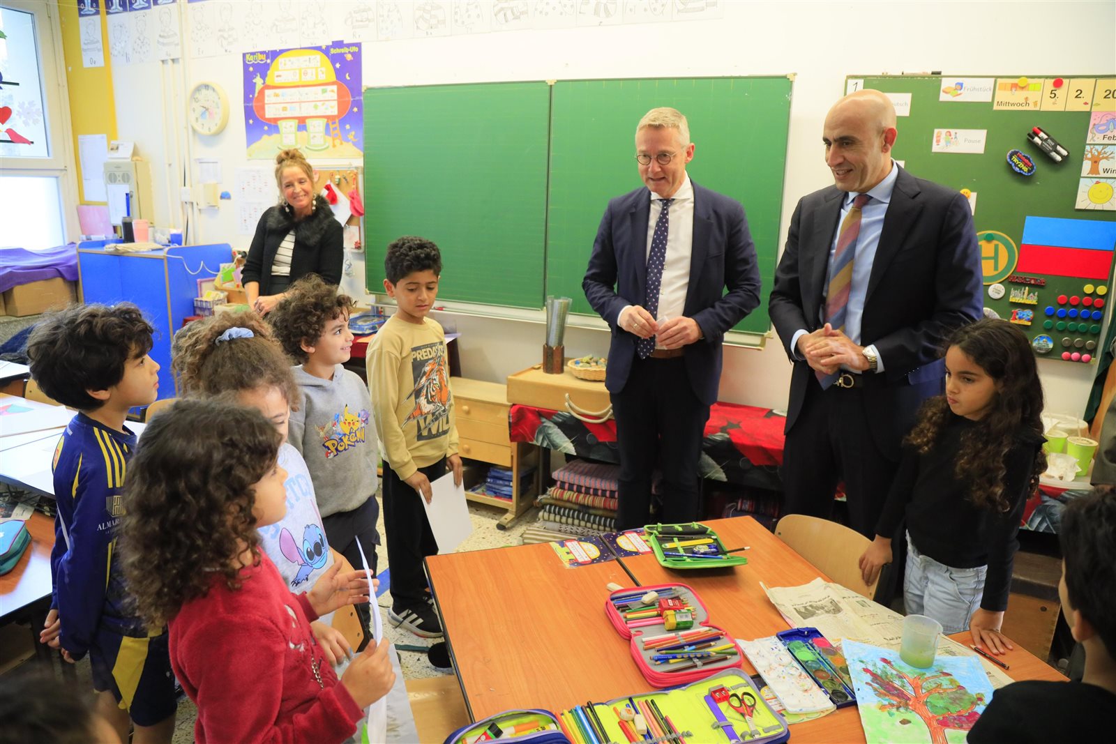 وزير التربية والتعليم يتفقد المدرسة الألمانية الإنجيلية بالقاهرة