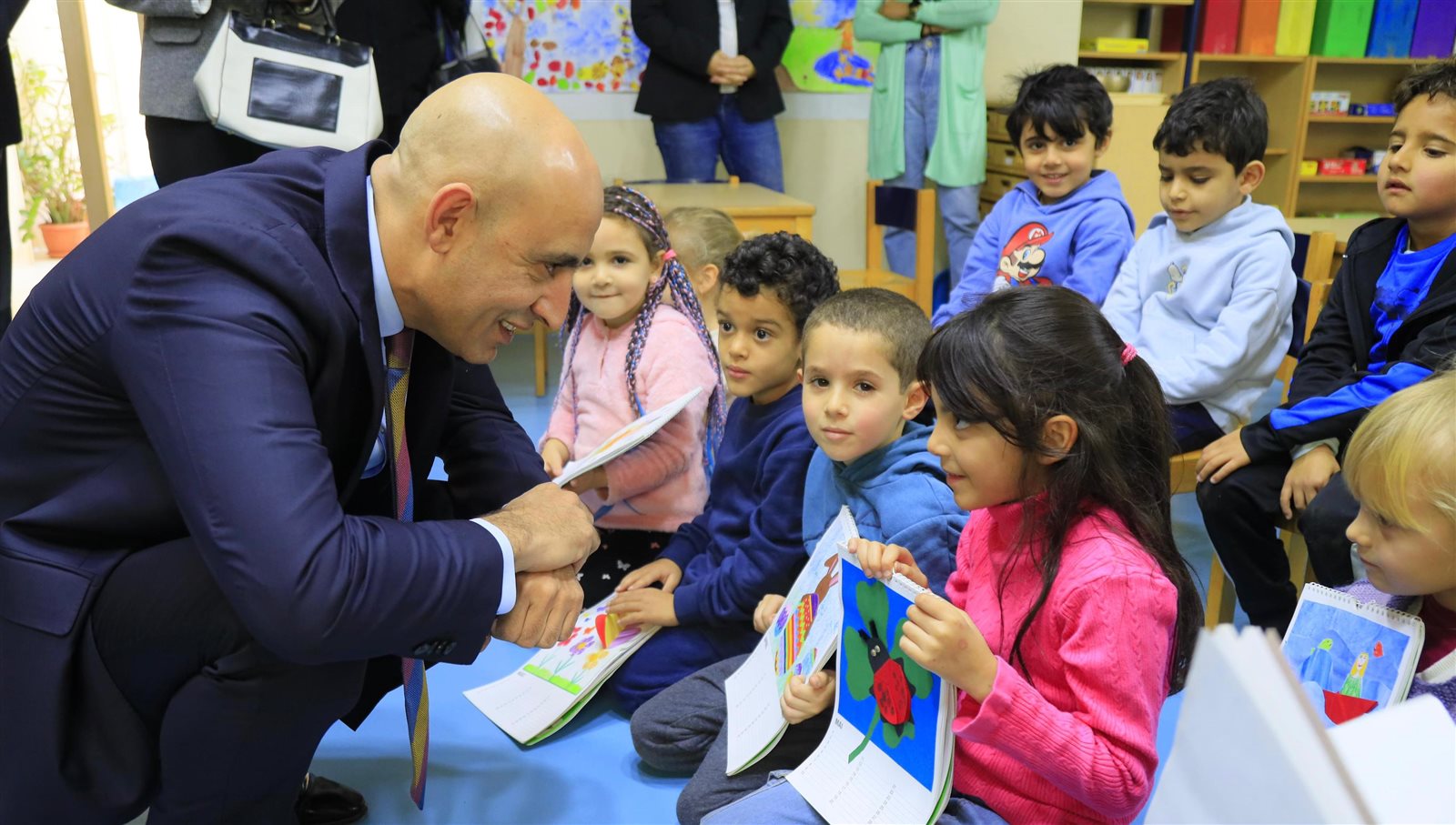 وزير التربية والتعليم يتفقد المدرسة الألمانية الإنجيلية بالقاهرة