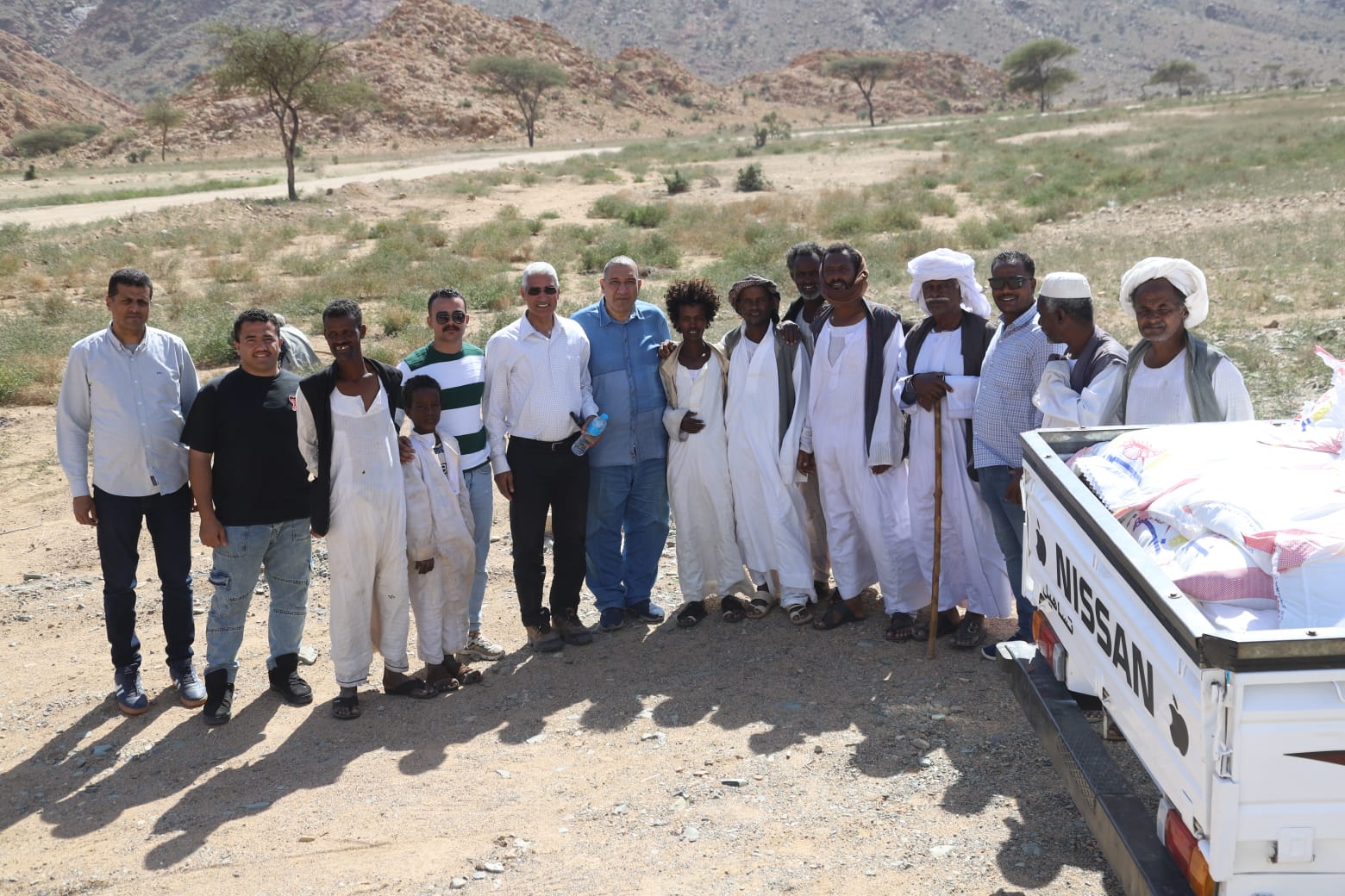 قافلة جامعة جنوب الوادي الشاملة تصل إلى حلايب وشلاتين وأبو رماد