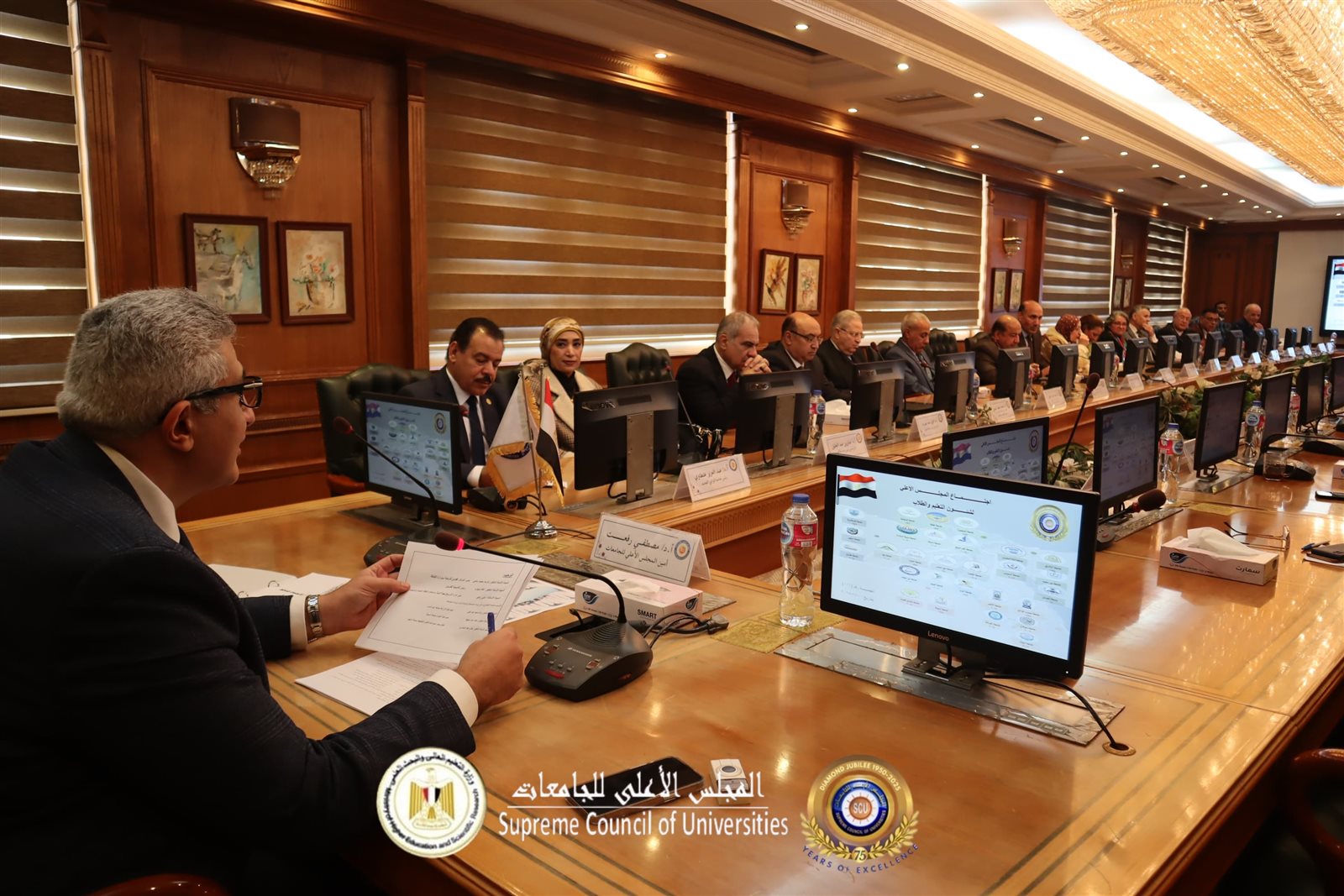 اجتماع المجلس الأعلى لشئون التعليم والطلاب