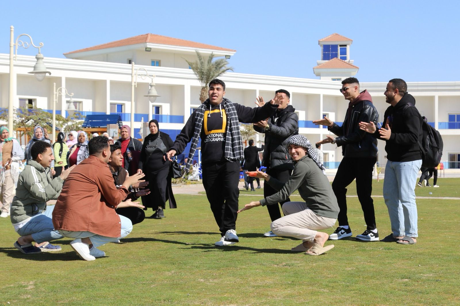 مهرجان ترفيهي مميز لطلاب المدن الجامعية في جامعة عين شمس بالإسماعيلية