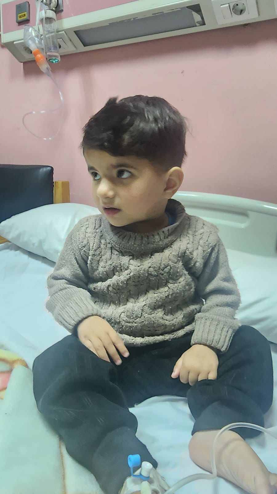 أول جراحة قلب مفتوح لطفل من غزة