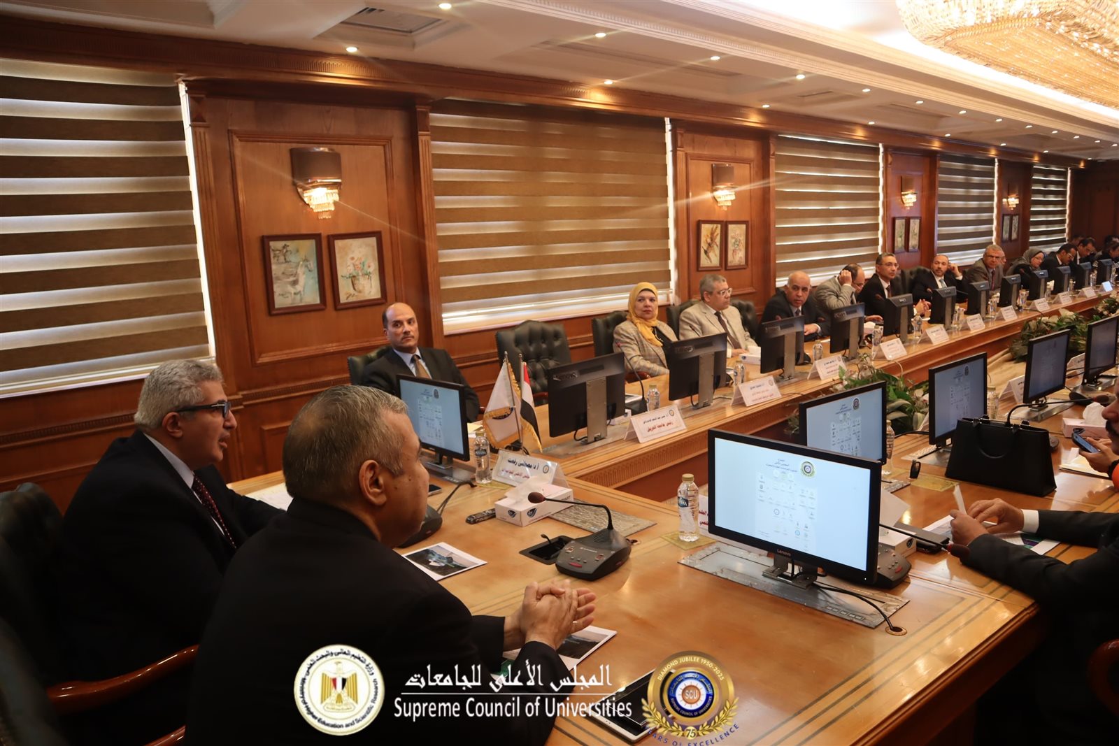 اجتماع المجلس الأعلي للدراسات العليا