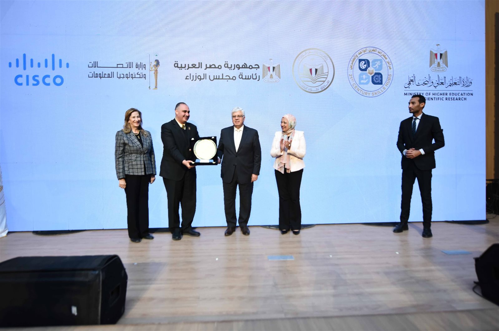 وزير التعليم العالي يشهد حفل إطلاق مبادرة مراكز مهارات القرن 21