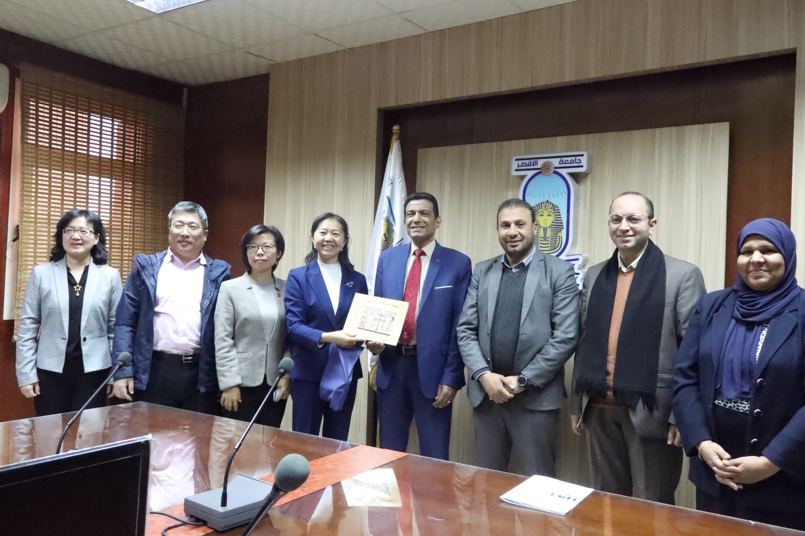 شراكة أكاديمية بين جامعة الأقصر وجامعة شنغهاي للتبادل الثقافي