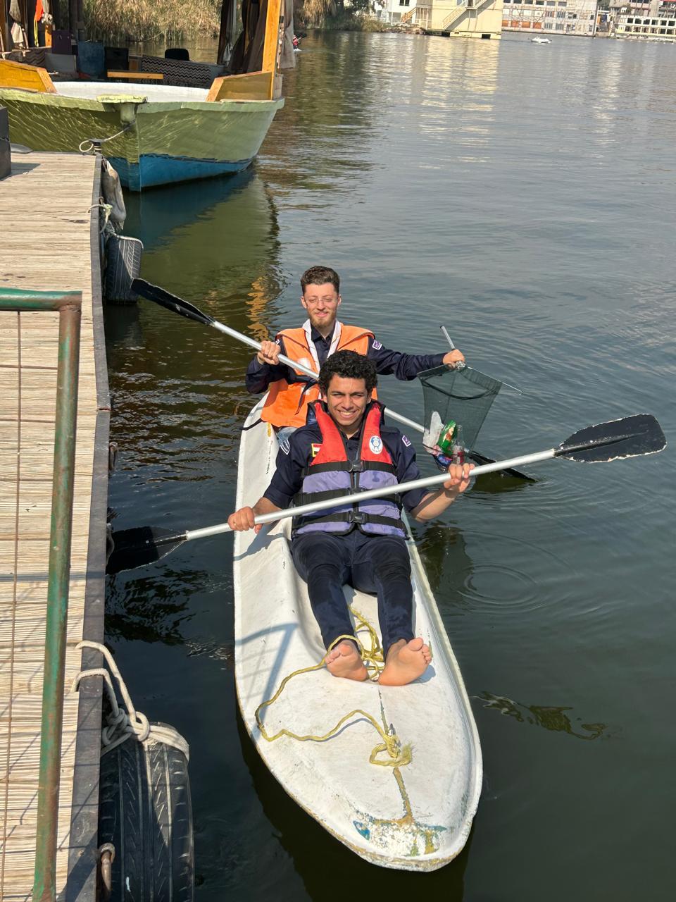 جامعة حلوان تحتفل باليوبيل الذهبي بحملة لحماية نهر النيل