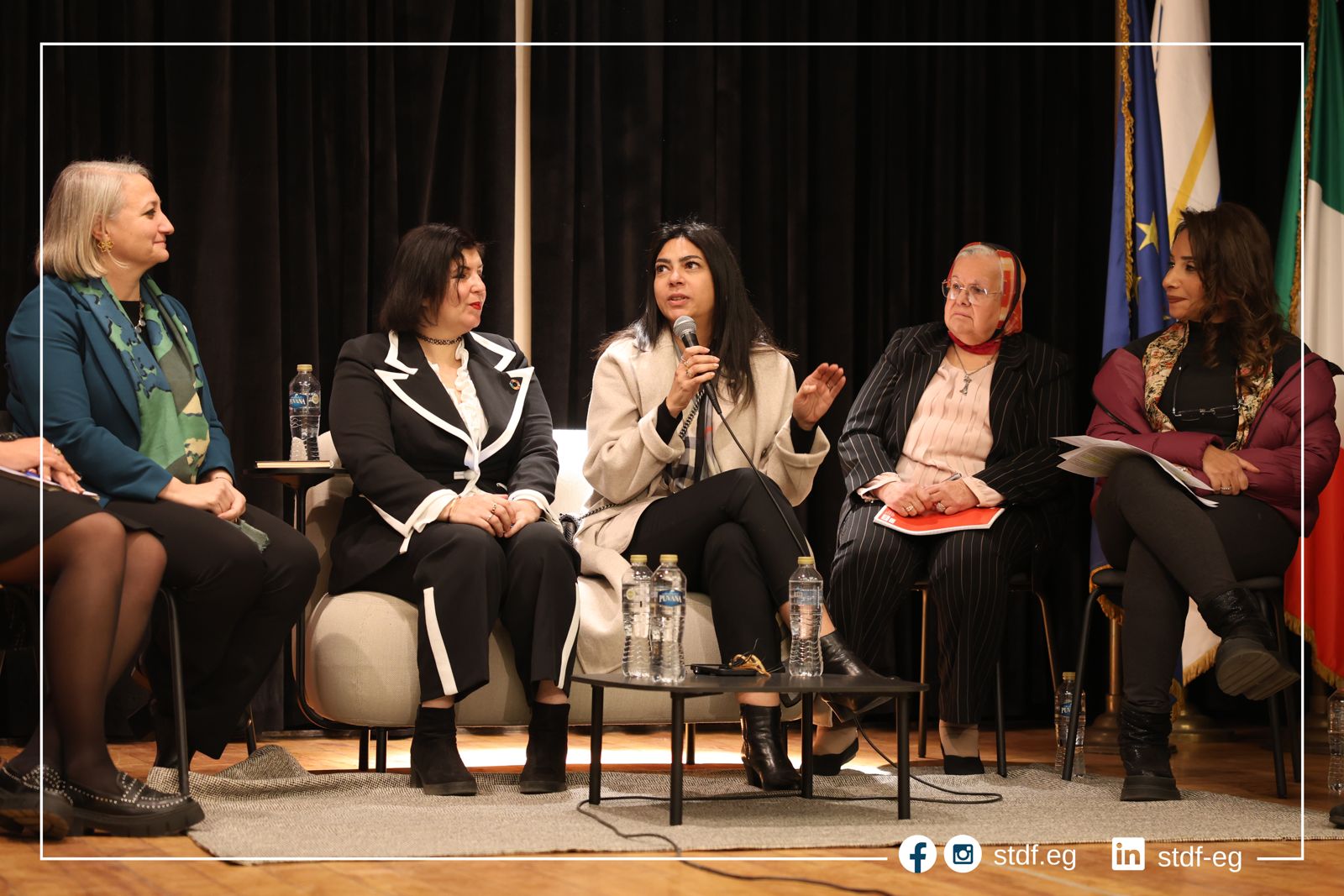 التعليم العالي تحتفل بتمكين المرأة في العلوم والتكنولوجيا بمشاركة سفارة إيطاليا