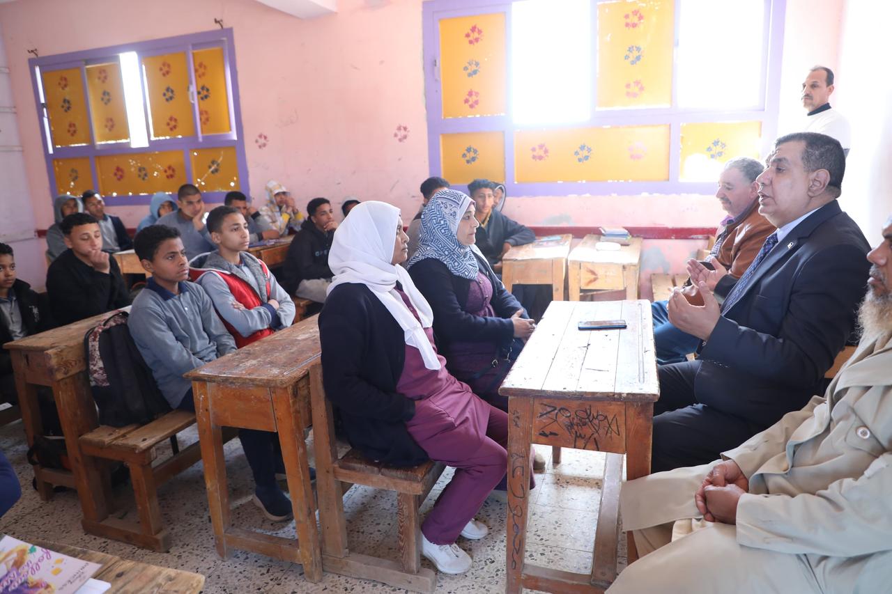 جامعة القاهرة تنظم قافلة تنموية شاملة لخدمة أهالي رأس غارب