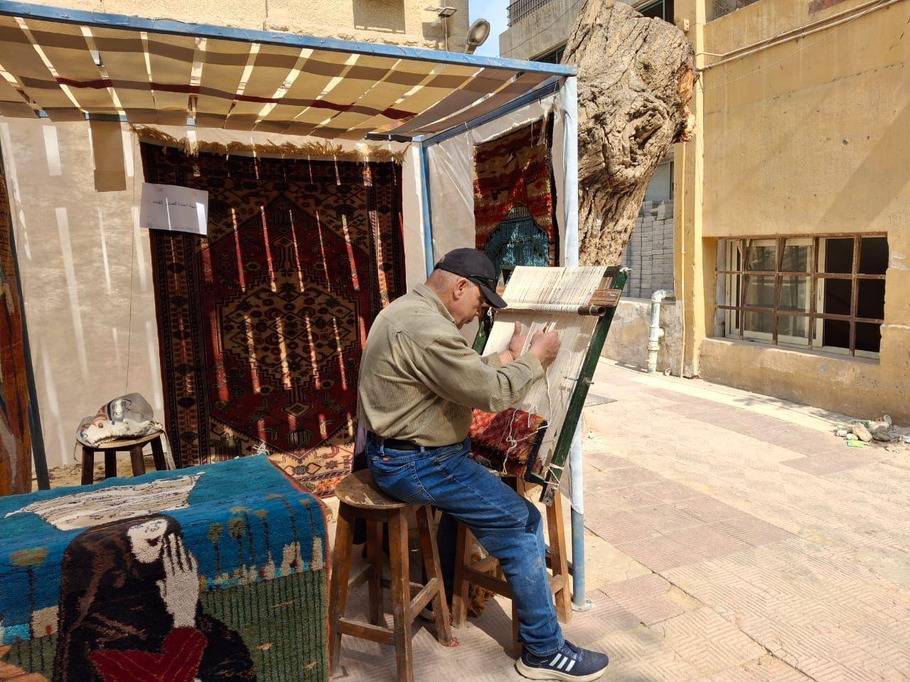 جامعة حلوان تطلق ملتقى التراث الثامن للنسيج المصري بكلية الفنون التطبيقية