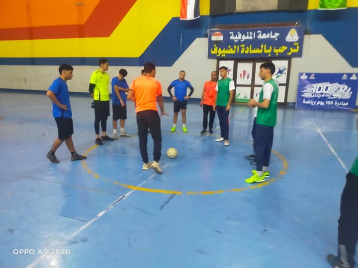 جامعة المنوفية تتصدر مجموعتها في دورة الشهيد الرفاعي 52