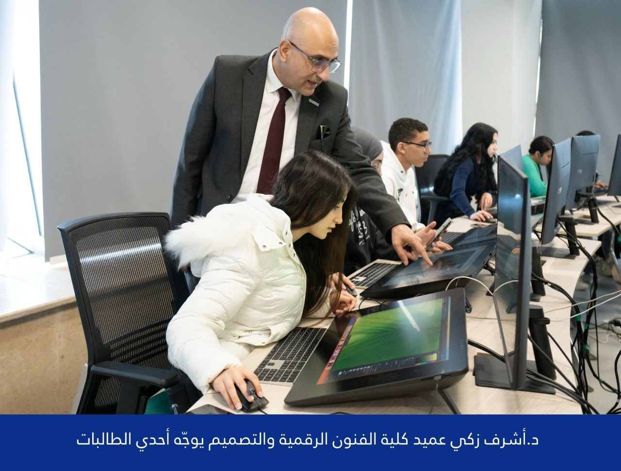 طلاب جامعة مصر للمعلوماتية يبدعون في تصميم الألعاب الإلكترونية