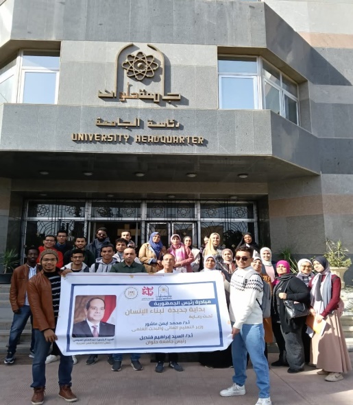 جامعة حلوان تقدم قافلة طبية مجانية لخدمة أهالي 6 أكتوبر