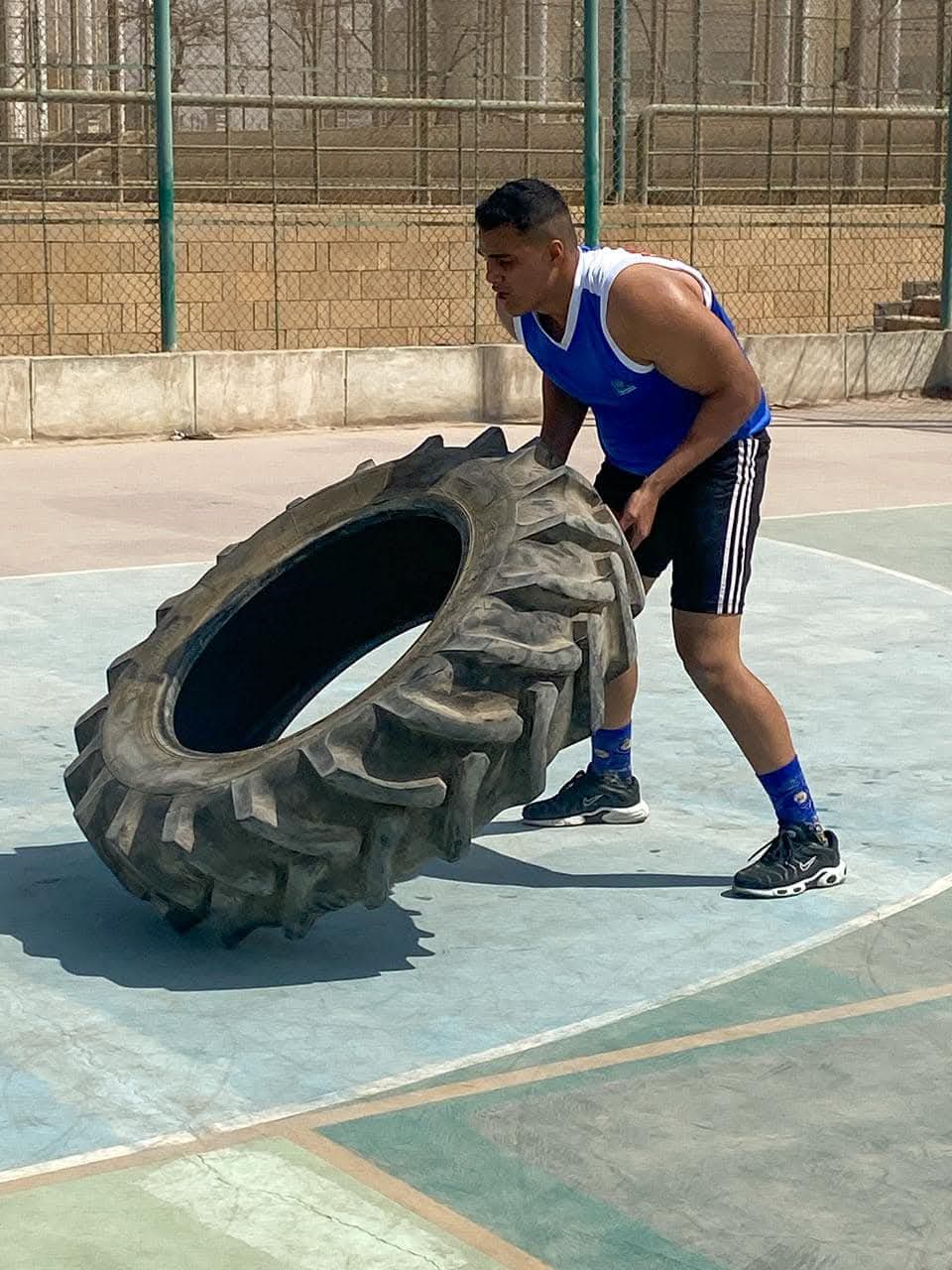 تحدي الكروس فيت يشعل حماس طلاب جامعة حلوان