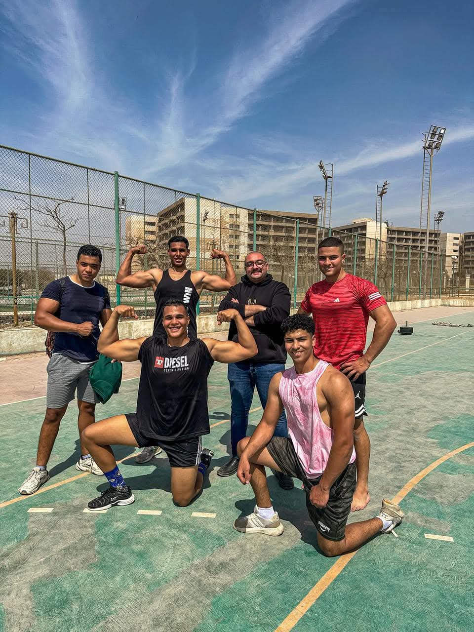 تحدي الكروس فيت يشعل حماس طلاب جامعة حلوان