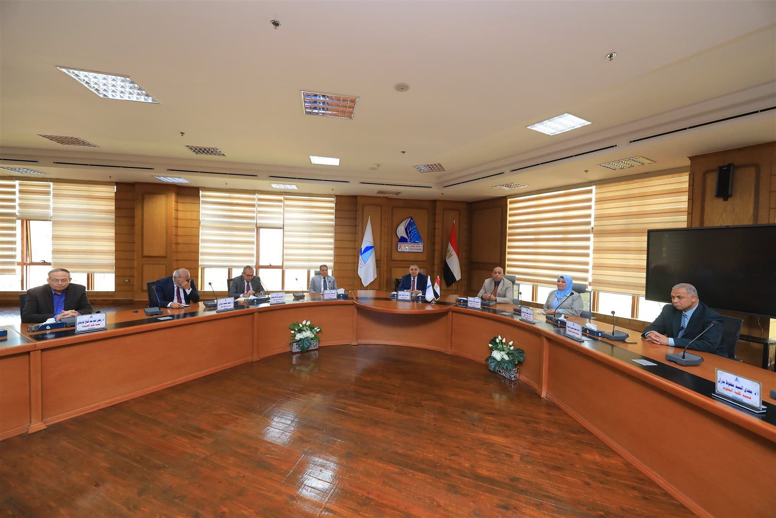 جامعة كفر الشيخ تعتمد قرارات جديدة