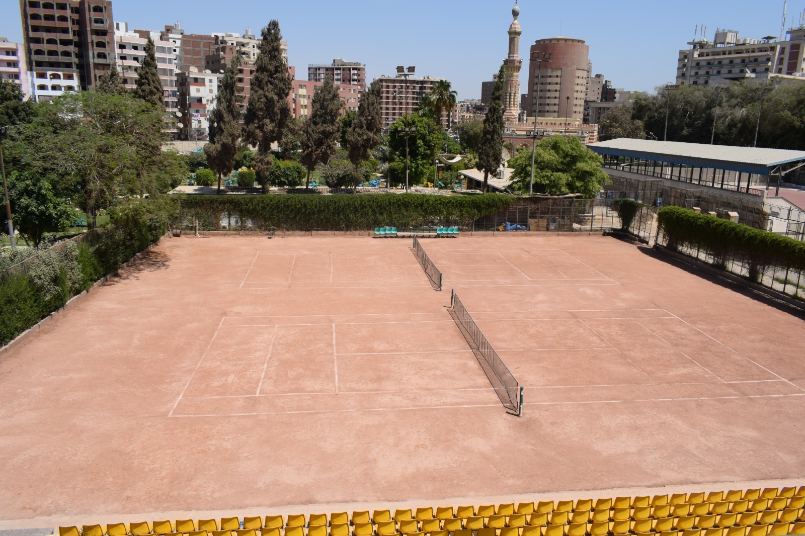 القرية الأولمبية بجامعة أسيوط