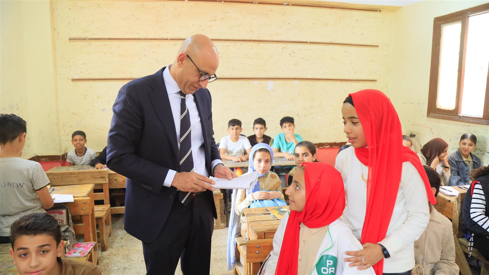 وزير التعليم يتفقد مدارس الشرقية