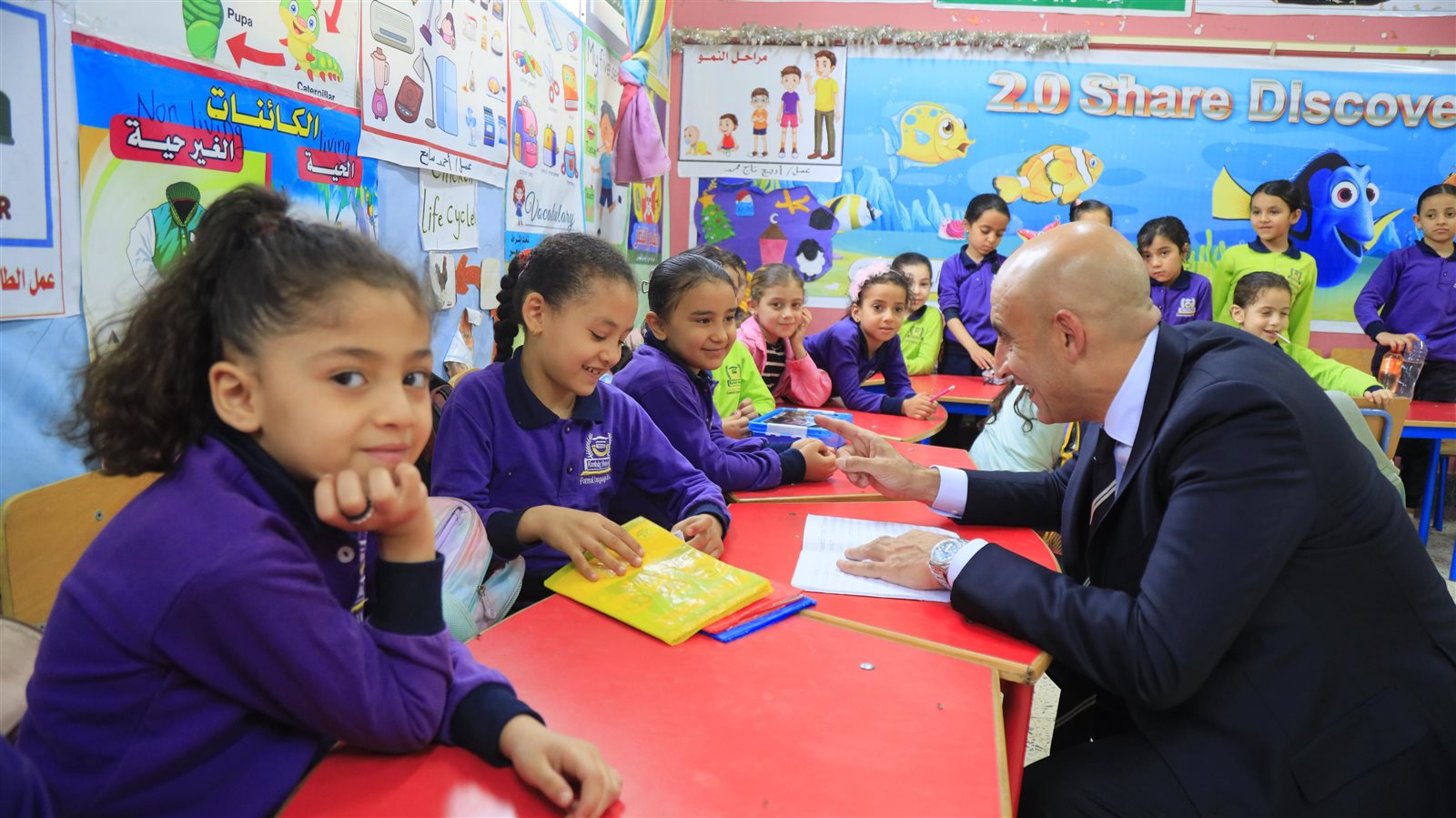 وزير التعليم يتفقد مدارس الشرقية