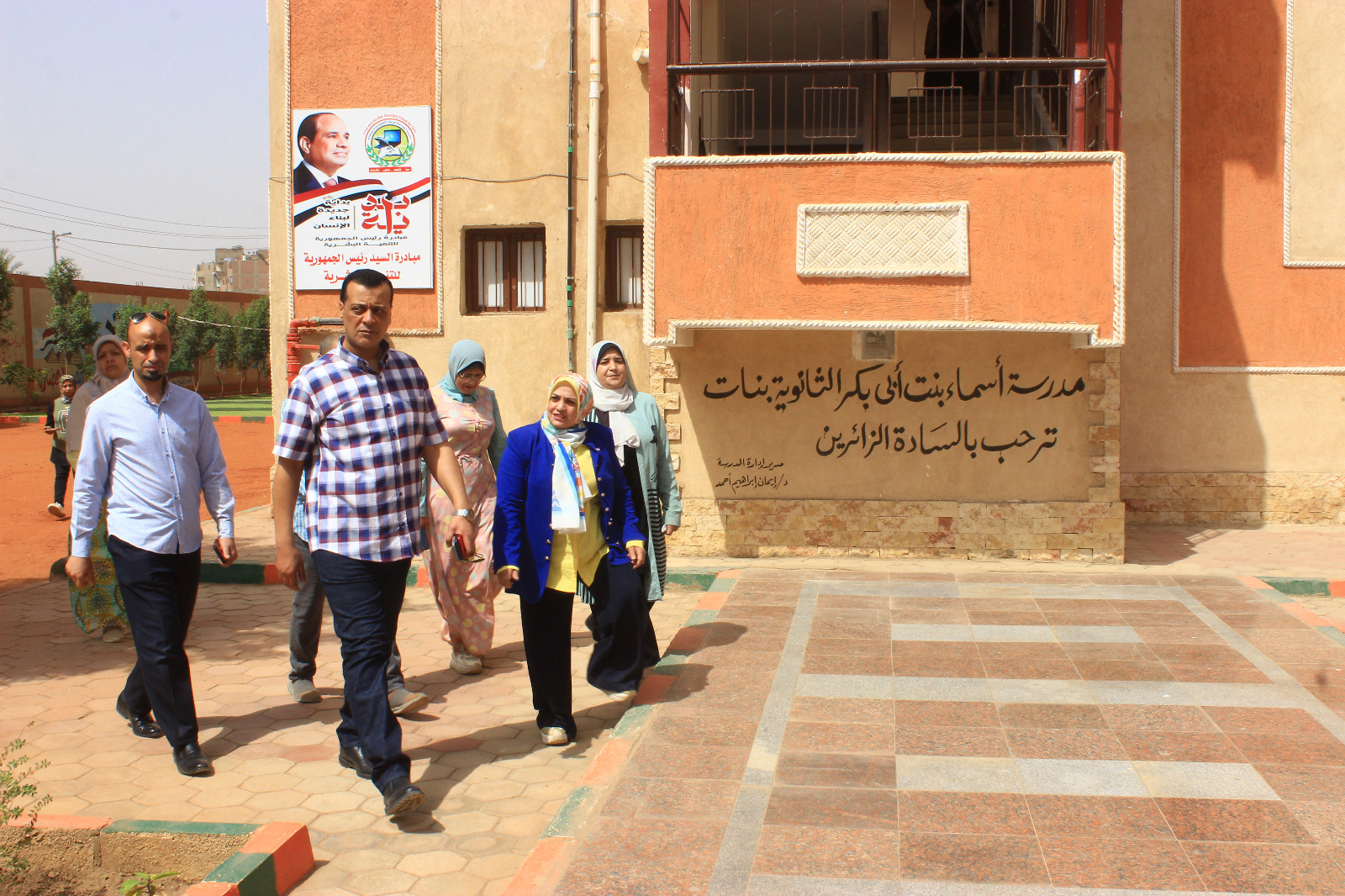 جولات ميدانية لمدير تعليم سوهاج لضمان انضباط التعليم وشفافية الامتحانات