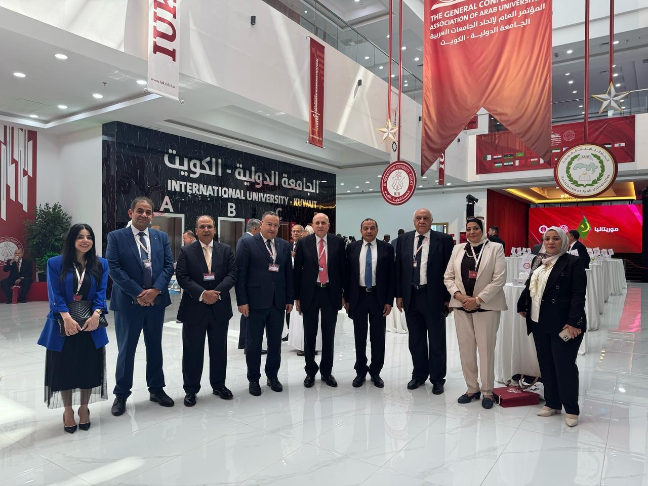 جامعة بورسعيد تشارك في قمة QS والتعليم العالي العربي بالكويت 2025