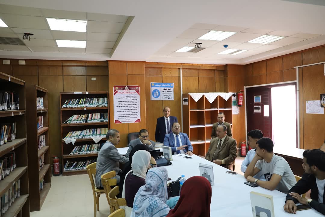 مركز ضمان الجودة بجامعة سوهاج ينظم زيارة محاكاة لكلية التربية 