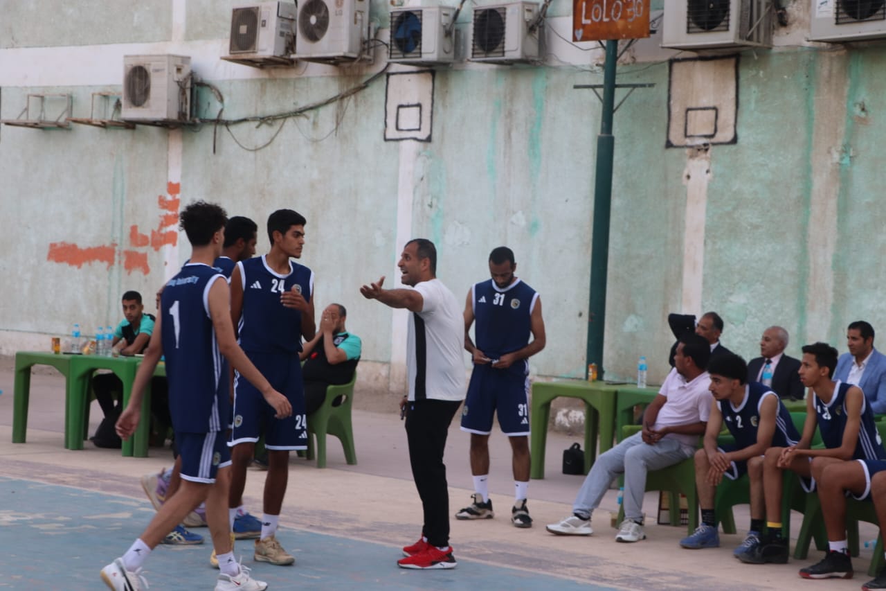 جامعة سوهاج تتأهل للنهائي في دورة الشهيد الرفاعي 52 لكرة السلة