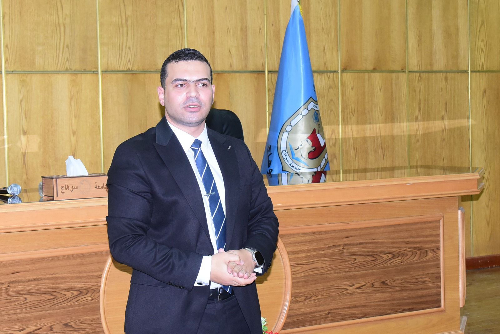 ندوة توعوية في جامعة سوهاج حول الذكاء الاصطناعي