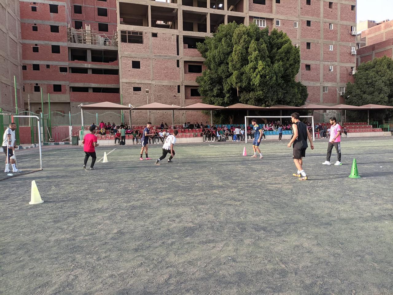 منتخب جامعة سوهاج لكرة القدم يفوز على جامعة السادات بثلاثية نظيفة