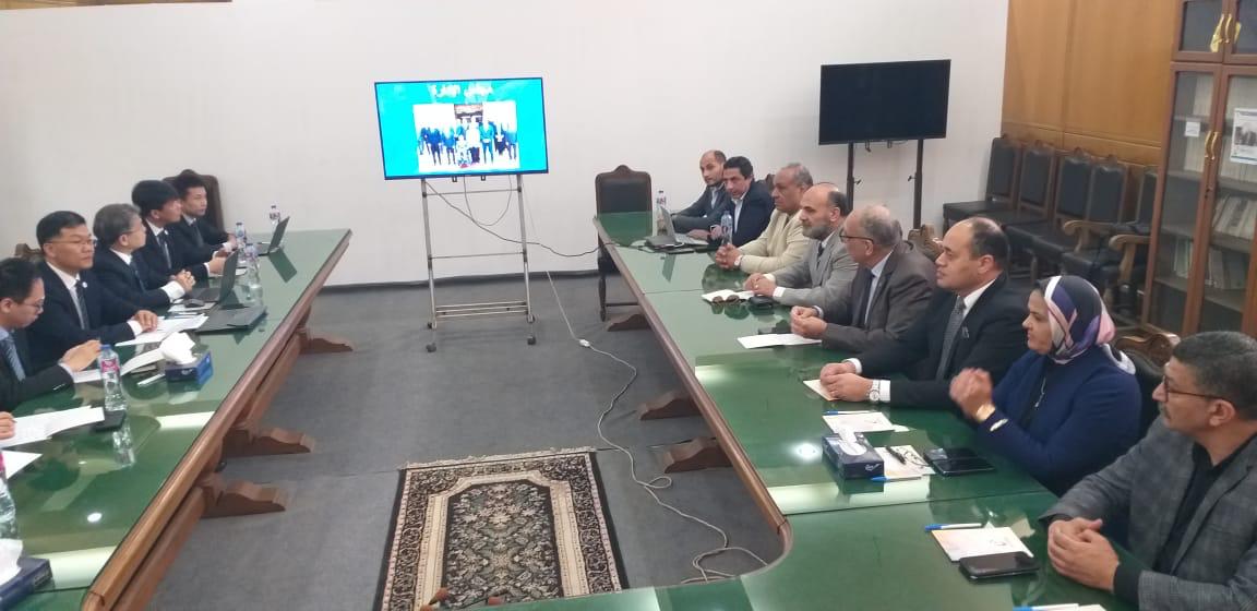 الاتحاد الرياضي للجامعات يستقبل وفدًا من جامعة العاصمة ببكين 