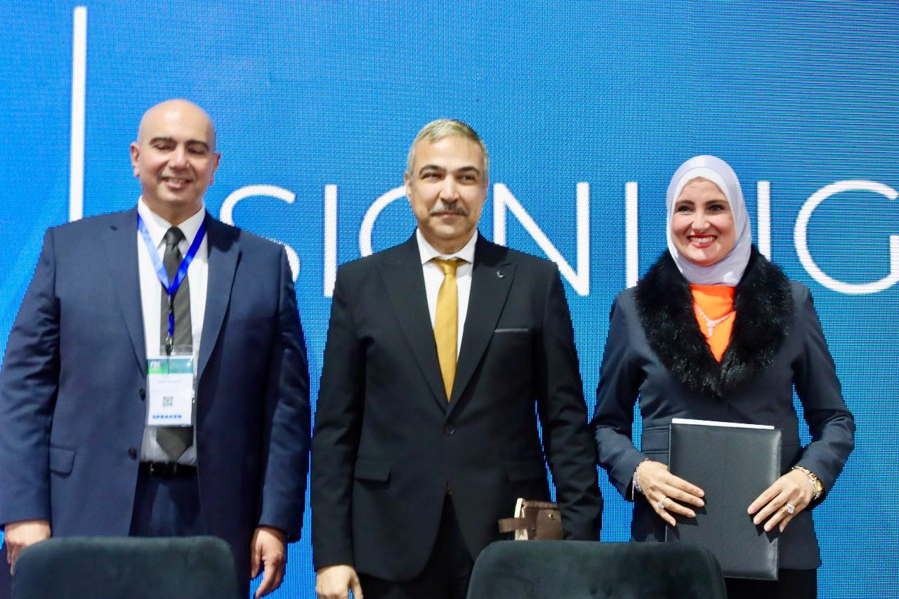 معهد بحوث الإلكترونيات يوقع مذكرة تفاهم مع شركة الشرق الأوسط لخدمات تكنولوجيا المعلومات (MCS) 