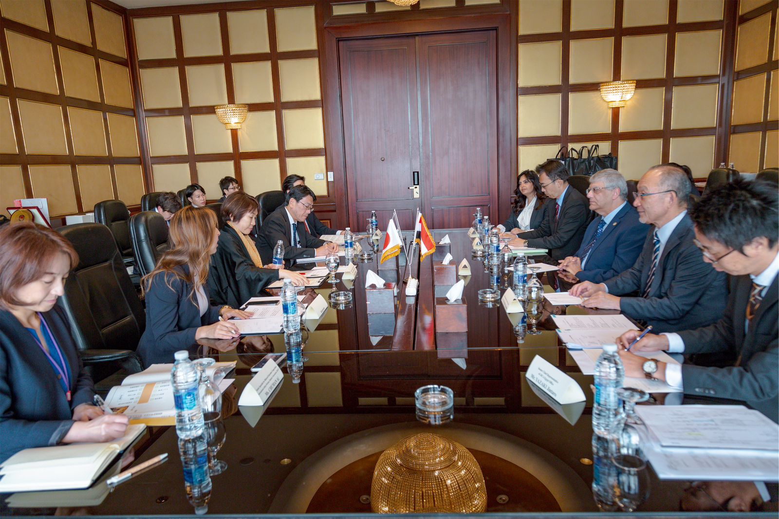 رئيس الجامعة المصرية اليابانية يبحث مع وزيرة التعليم اليابانية سبل دعم التعاون الأكاديمي