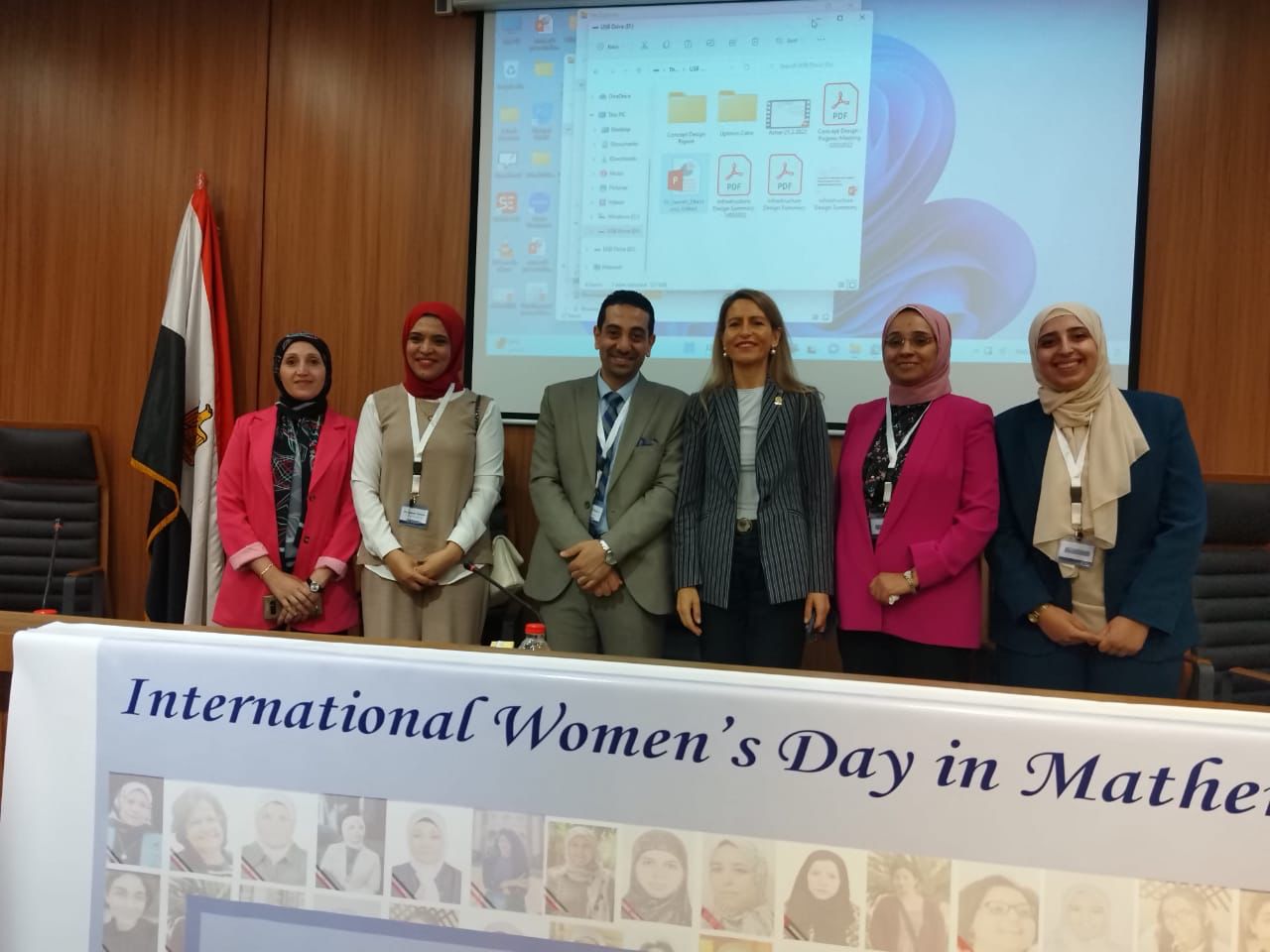 احتفال عالمي من جامعة القاهرة بمناسبة يوم المرأة العالمي 